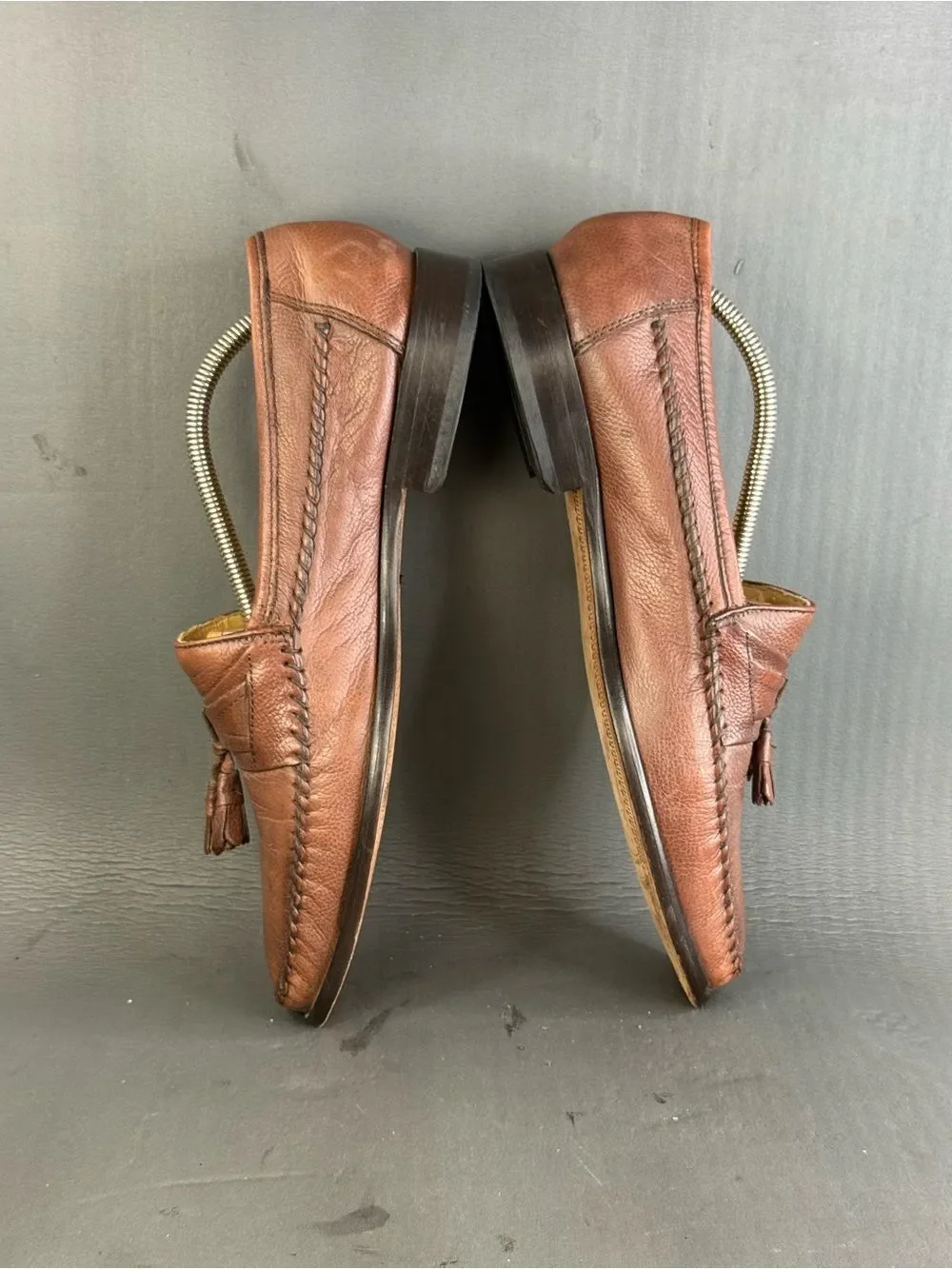 Florsheim Fitzgerald brown leather slip on leather shoes men’s size 11